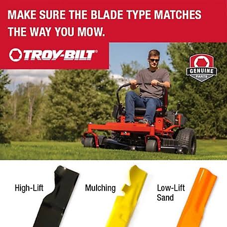 Troy-Bilt MTD 21 in. Mulching Mower Blade 490-100-Y084